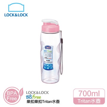樂扣722優質水壺700ml-粉紅色