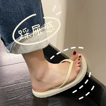 游泳運動拖鞋外穿夏季防滑舒適拖鞋輕盈沙灘鞋游泳裝備夾腳人字拖
