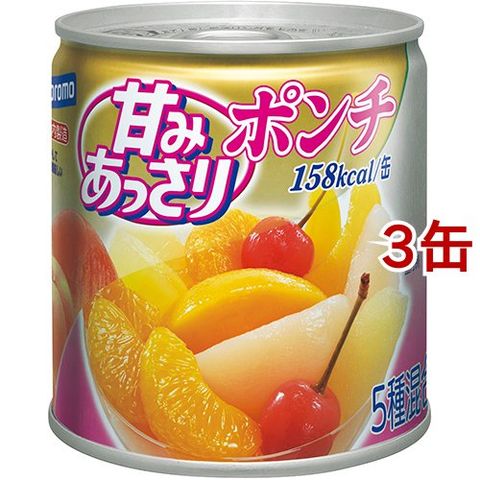 はごろもフーズ 甘みあっさり ポンチ （２９５ｇ＊３コセット）