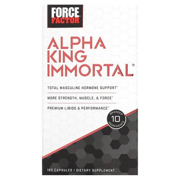 Force Factor, Alpha King Immortal，180 粒膠囊