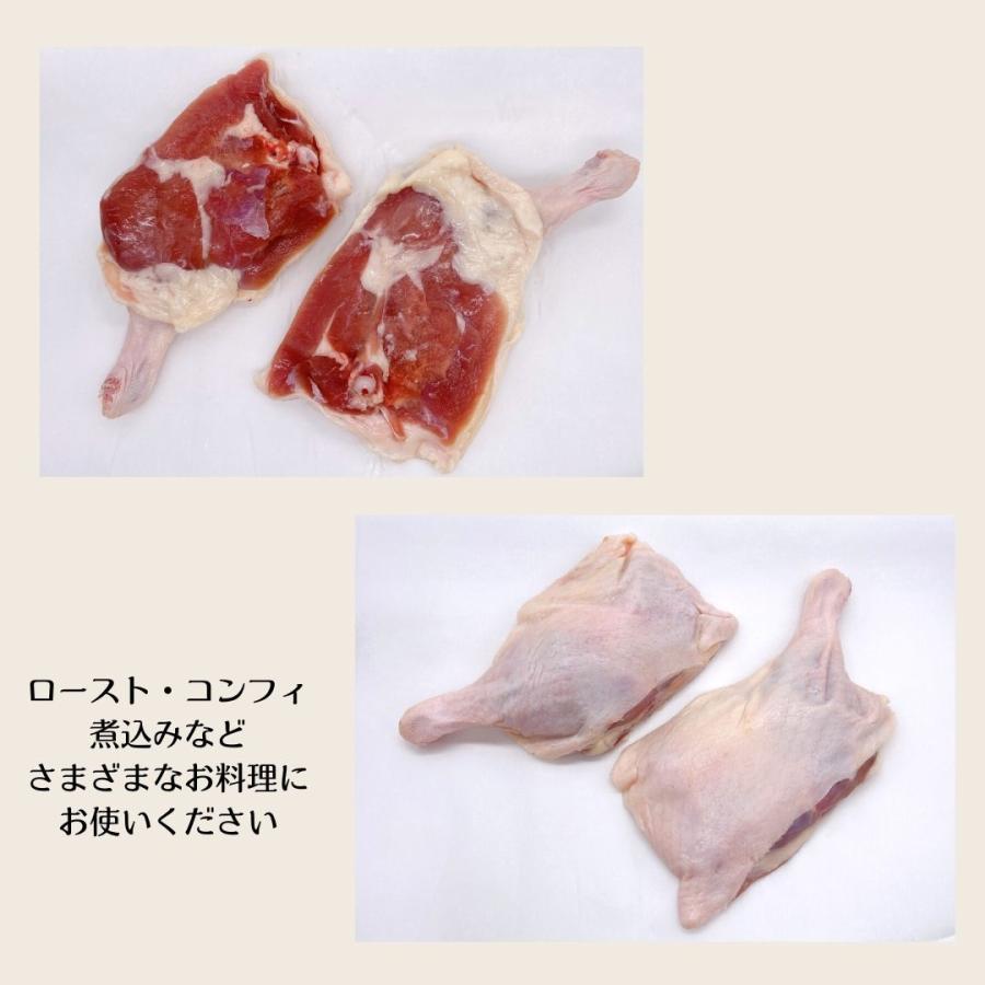 鴨　タイ産 骨付き鴨モモ肉　2本入り　ロースト・煮込み・コンフィなどに