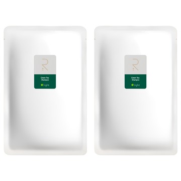 O'right 歐萊德 綠茶洗髮精 典藏版 補充包 USDA Biobased天然永續認證 適用一般髮質煥新潔淨  600ml  2包