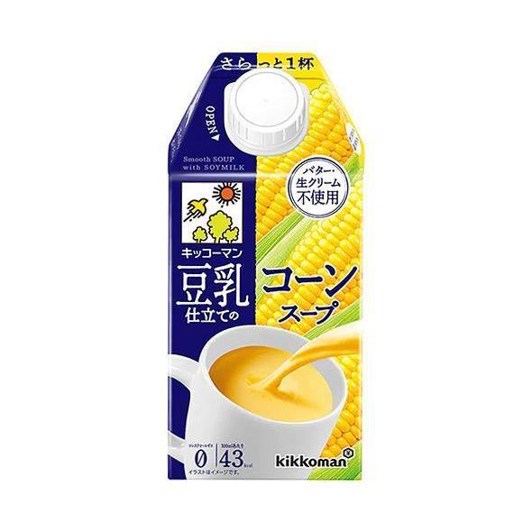 キッコーマン食品 キッコーマン豆乳 豆乳仕立てのコーンスープ 500ml