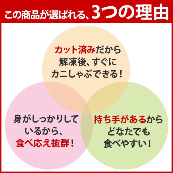 お歳暮 蟹 ギフト カニ しゃぶしゃぶ用 かに ポーション 500g ズワイガニ カニしゃぶ かに むき身 蟹 かにしゃぶ