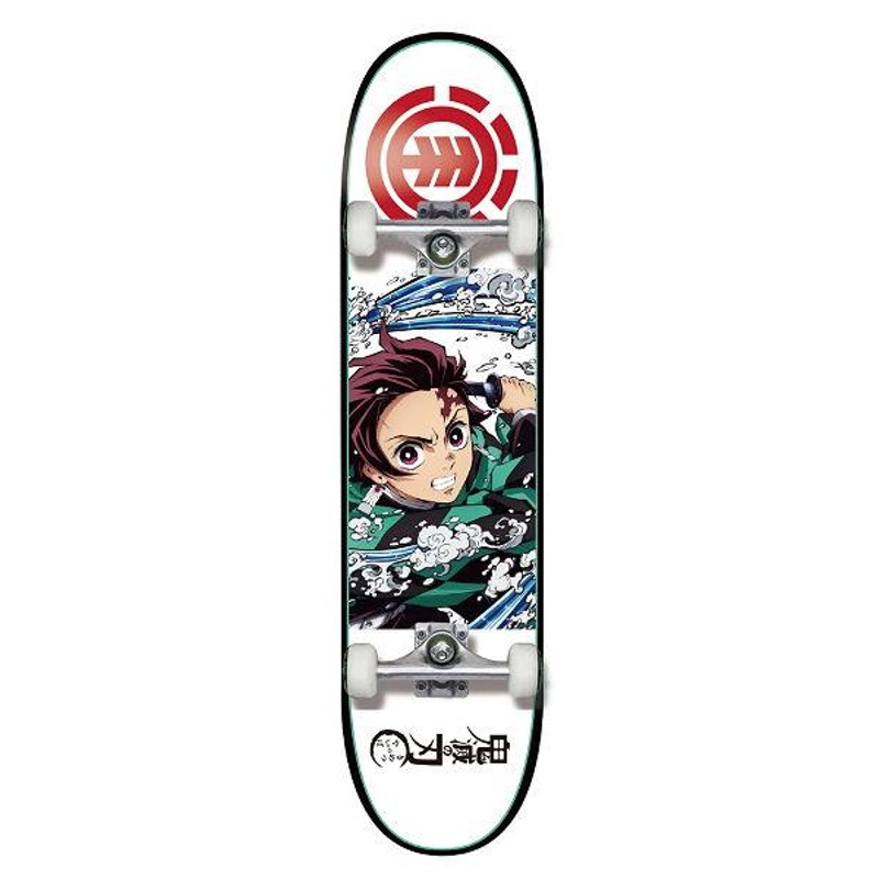 エレメント ELEMENT 鬼滅の刃 スケートボード デッキ KIMETSU TANJIRO