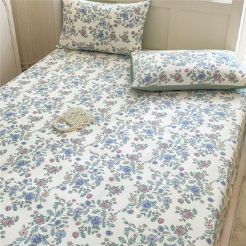 床單單件純棉100全棉夏季單人兒童宿舍加厚被單3三件套一米五雙人