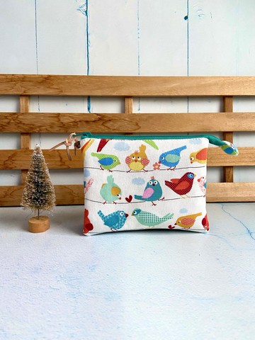 可愛鳥五層包 收納包 生日 畢業 交換禮物