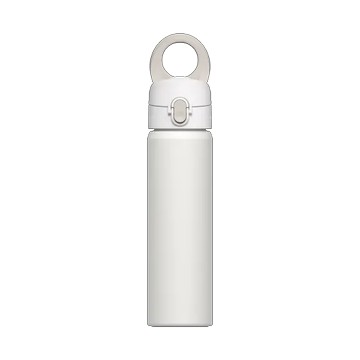 磁吸水壺 AquaStand 不鏽鋼 700cc - 無吸管 白