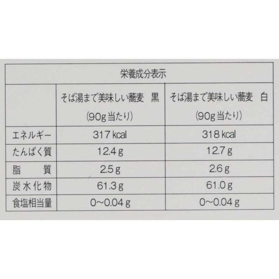 はくばく 霧しな そば湯まで美味しい蕎麦セット 270g×5袋