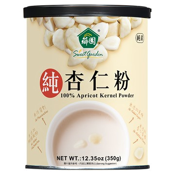 薌園 純杏仁粉  100% Apricot Kernel Powder  350g  1罐