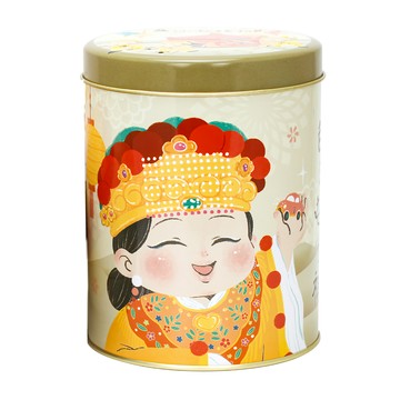 mille 米樂 爆米花 白沙屯媽祖土黃香燈腳罐 焦糖口味  1罐  195g