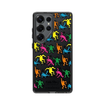 Galaxy S25 Ultra Clear 酷墨灰 - Keith Haring - 跳舞的人