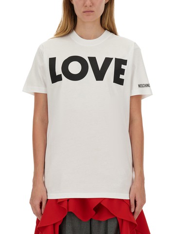 moschino t-shirt with logo