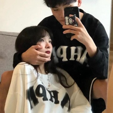 7751 人反覆選購🤎情侶裝小衆模糊印花純棉衛衣女2026年秋冬季新款寬鬆百搭時尚上衣TM8H