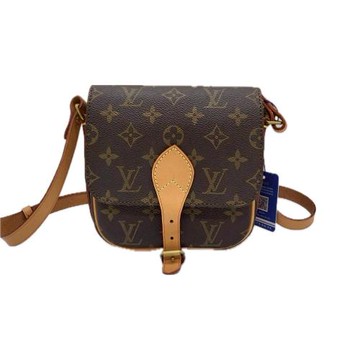 【二手精品 9.9成新】LV Monogram小號馬鞍斜跨包 編號L58