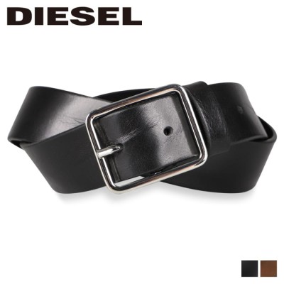 ディーゼル DIESEL ベルト メンズ B-STRAIGHT BELT ブラック ブラウン ...