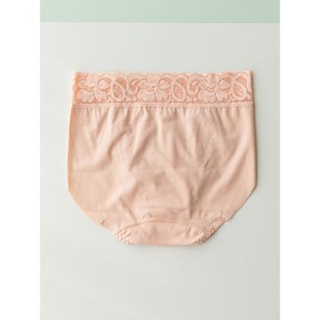 高腰包臀蕾絲后片純棉親膚生理期推薦包臀女士內褲K162