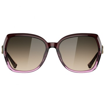 Helen Keller 無界多邊框太陽眼鏡 魅紫紅