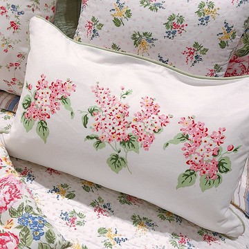 丹麥GreenGate Luna white 印花抱枕套 30x50cm