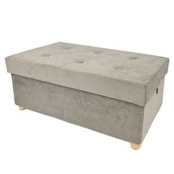 IRIS OHYAMA 愛麗思歐雅瑪 折疊收納木腳長椅凳 ASSTW-76  灰色  1個