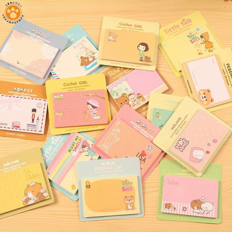付箋 かわいいランダム付箋大容量２０点セット 1点１５枚 ２０枚 通販 Lineポイント最大0 5 Get Lineショッピング