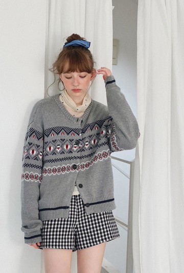 北歐情書 / 費爾島提花毛衣 / 棉感