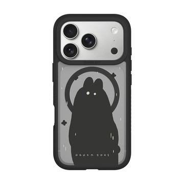 【插畫家聯名】來點動物影子兔極光霧透MagSafe iPhone手機殼