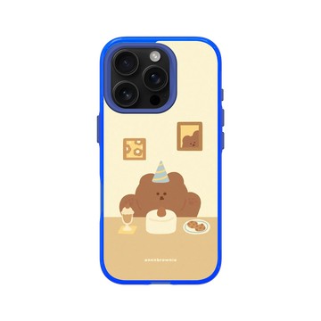 iPhone 16 Pro Clear 激光藍 - 布朗尼 annnbrownie - 生日派對