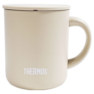 THERMOS 膳魔師 含蓋不鏽鋼真空杯 JDG-282C BE  1個  大地色  280ml