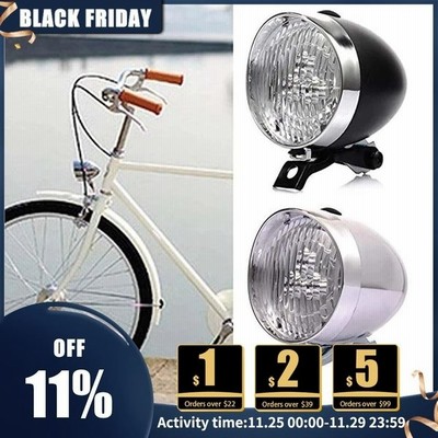 レトロ3 Led Mtb 自転車 ライト 防水 バイク ヘッドライト フロントランプ ブラケット マウンテン サイクリング アクセサリー 通販 Lineポイント最大get Lineショッピング