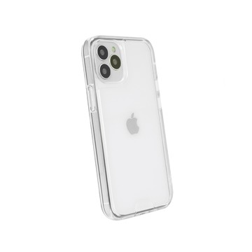 hoda iPhone 12/12 Pro 6.1吋 晶石鋼化玻璃軍規防摔保護殼-透明