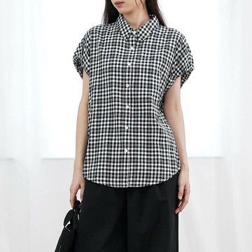 格紋翻領襯衫175474