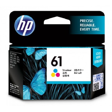 HP 61 原廠彩色墨水匣 可印張數165張 / NO.61
