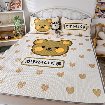 夏季兒童乳膠床墊三件套榻榻米單雙人軟墊家用學生宿舍薄墊子床褥