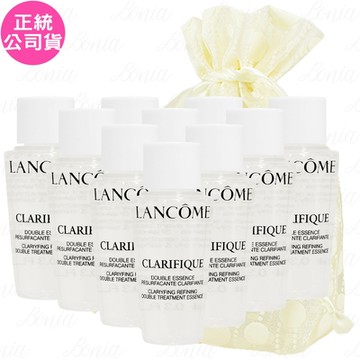 LANCOME 蘭蔻 超極光活粹晶露(10ml)(精巧版)*10旅行袋組(公司貨)