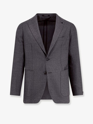 Single breasted virgin wool blazer - TAGLIATORE - gender_Man