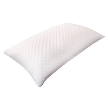 Dr.Air透氣專家 3D動態釋壓 舒眠枕 X型軟棉 柔軟兼具彈性 頸椎支撐 (偏軟枕)  75 x 45cm  白色  1個