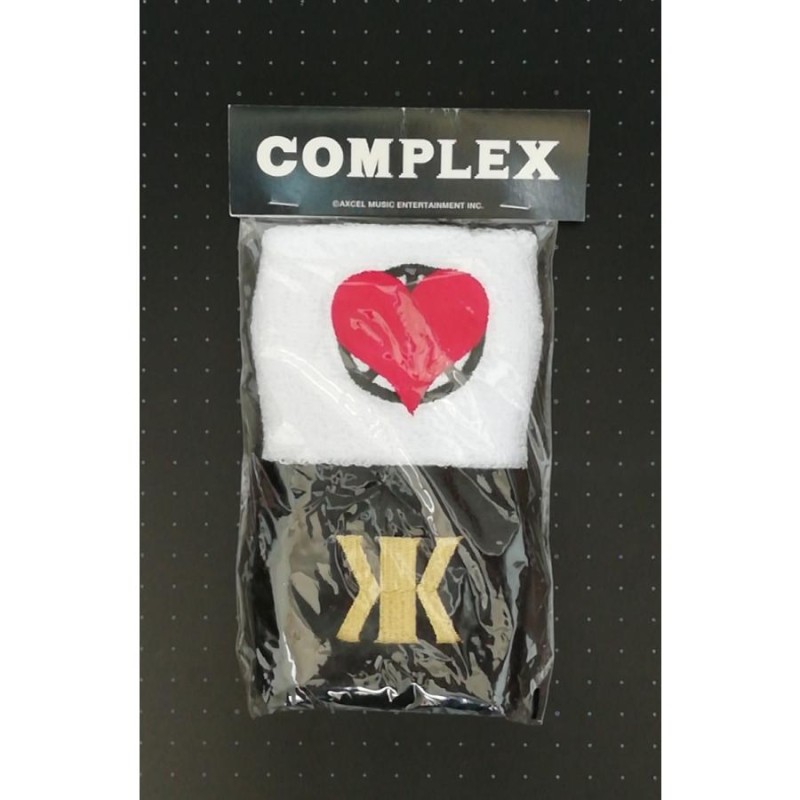 COMPLEX ライブグッズ 日本一心 リストバンド 2011年東京ドーム 復活  