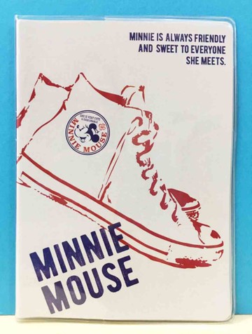 【震撼精品百貨】 Micky Mouse_米奇/米妮 ~證件套/收納套-布鞋白#49015