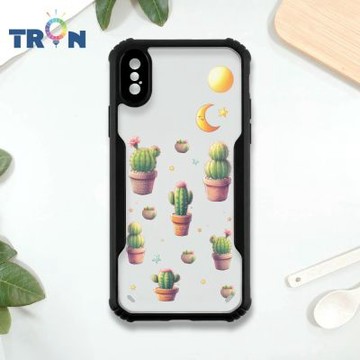 TRON iPhone X/XS 多肉仙人掌-1 四角防摔 機甲殼 軟硬殼 手機殼
