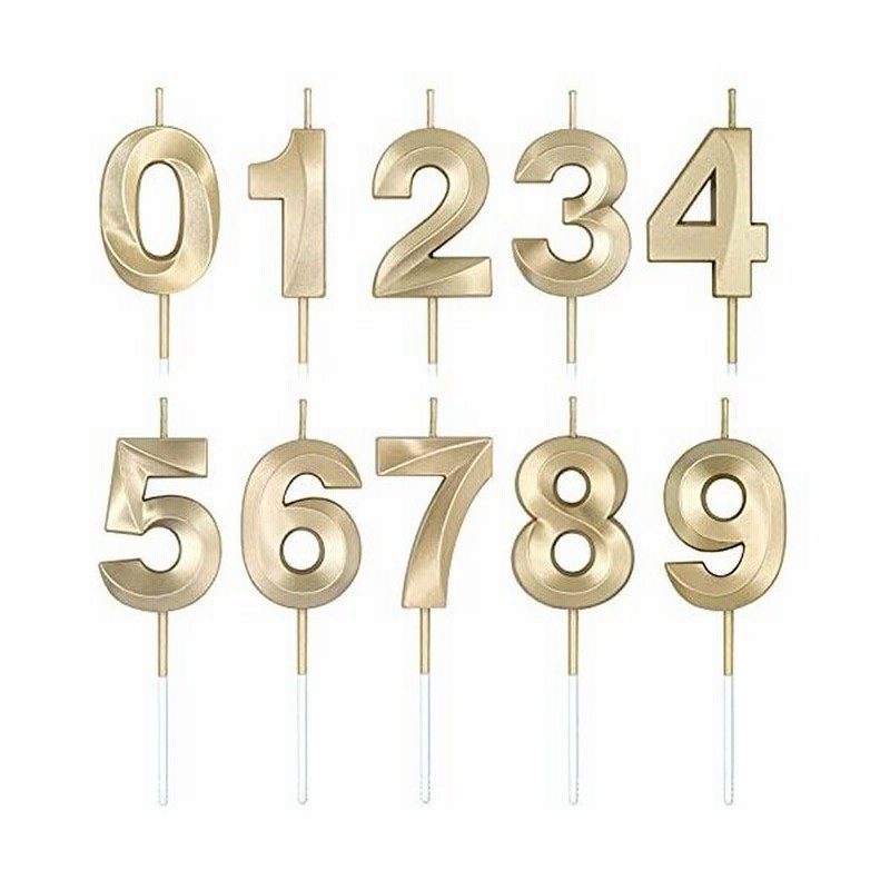 Bean Lieve 数字の誕生日キャンドル Happy Birthday ケーキキャンドル 数字キャンドル 0 1 2 3 4 5 並行輸入 通販 Lineポイント最大0 5 Get Lineショッピング