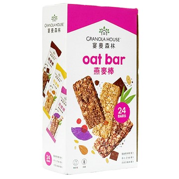 宴麥森林 綜合纖脆燕麥棒 32g x 24條/盒