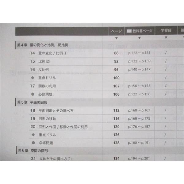 UT15-147 塾専用 中1 中学必修テキスト 数学 大日本図書準拠 15 S5B