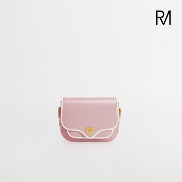 【ROBINMAY】桃心蔓蔓斜背包(草莓牛奶)