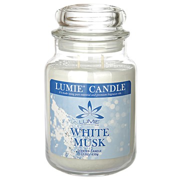 LUMIECANDLE White Musk 香氛蠟燭  630g  1個