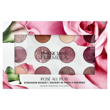 Physicians Formula, Rosé All Play，眼影花束，1711516 玫瑰，0.48 盎司（13.7 克）