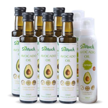【壽滿趣-Somuch】紐西蘭頂級冷壓初榨酪梨油-新噴霧家庭裝