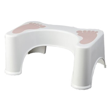 小麥購物 馬桶防滑凳 L2904  粉色  44 x 27.5 x 20cm