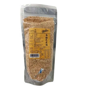 健康時代 熟白芝麻粒180公克/包