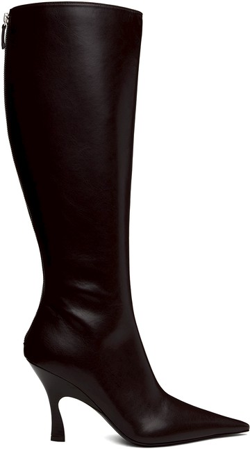 Stella McCartney 棕色 Elsa Knee-High Heeled 高筒靴